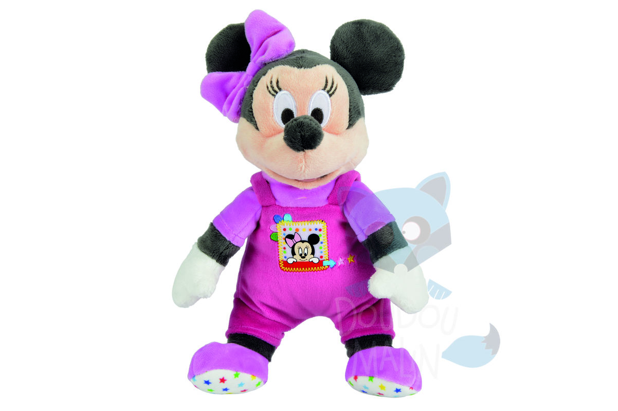  minnie souris rose violet étoile 